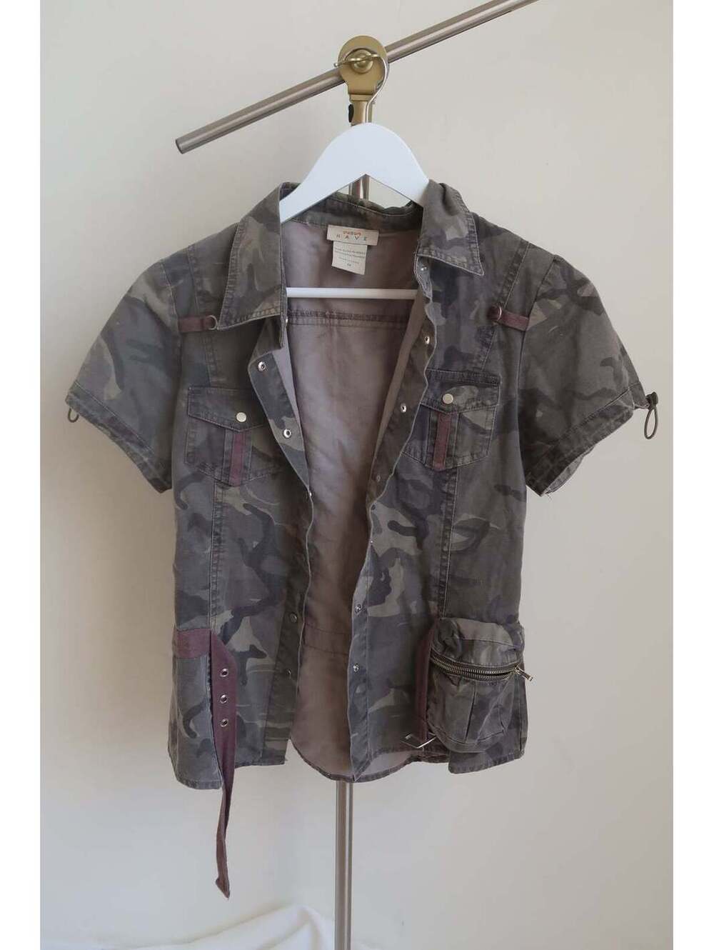 Have Camo Short Sleeve Jacket